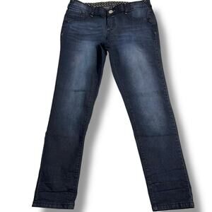 Rue21 Womens Jeggings Denim Blue Jeans Dark Wash Skinny Stretch 33 in Waist
